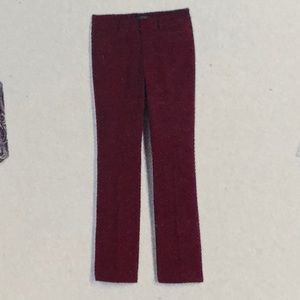Burgandy Bootcut Pants